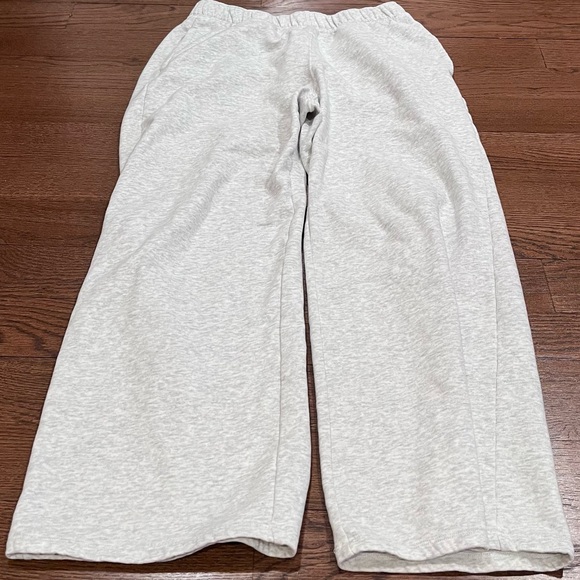 Hollister Pants - hollister gray wide leg sweatpants medium